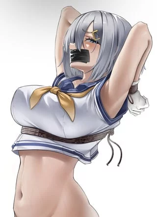 She loves being tied up