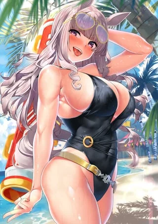 Gold Ship in swimsuit [UMPD]