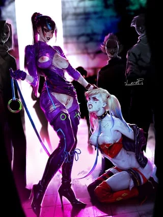 (LeraPi) Punchline doms Harley Quinn [DC]