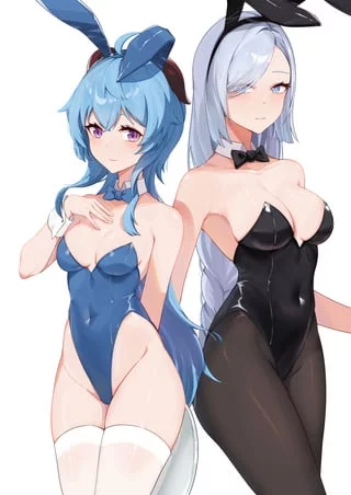 Ganyu and Shenhe [Genshin Impact]