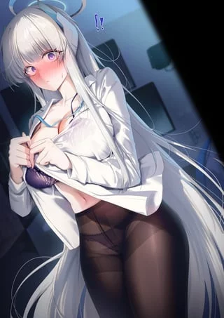 Walking in on Noa undressing