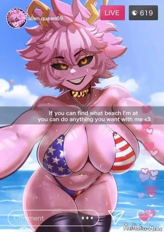 What would you do if (Mina) sent you this.