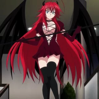 I wasn’t attracted to anime girls until I first saw (Rias Gremory). Now i’m addicted.