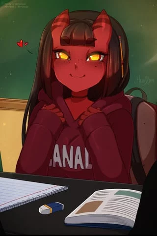 Well? I’m bored here and wanna do something fun (you look over and see me like this)