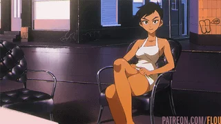 Tomboy Lois flashing out her puss