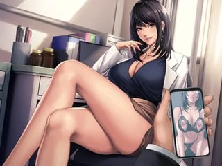 Training by a beautiful doctor (sadakage) [Original]