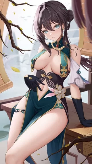Sexy Ruan Mei (沐雪Arayuki) [Honkai: Star Rail]