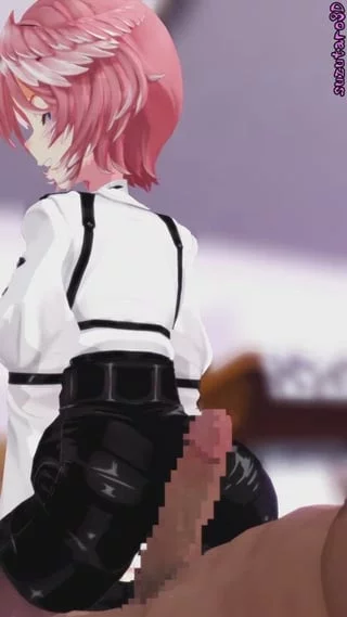 Takane Lui - perfect ass vtuber does an ass job (Suzutaro3D, 鈴太郎3D) [Hopetiteve]