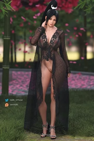 Mai Shiranui Black Gown (TB25) [King of Fighters & Dead or Alive]