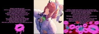 Klara’s Kissy Pink “Punishment” [F4A Gender Neutral] [F Dom] [Teasing] [Lipstick Kiss Marking] [Show off mentions] [Humiliation?] [Pokemon]
