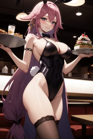 (Yae Miko) Order up! Someone was hungry!
