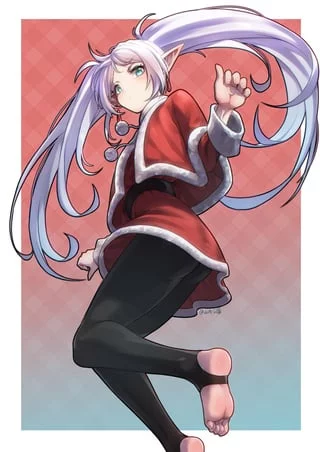 Frieren wishes you a Merry Christmas