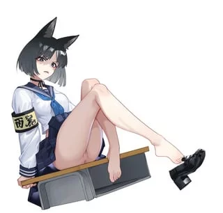 Disgusted No Pan Kikyou [Blue Archive]