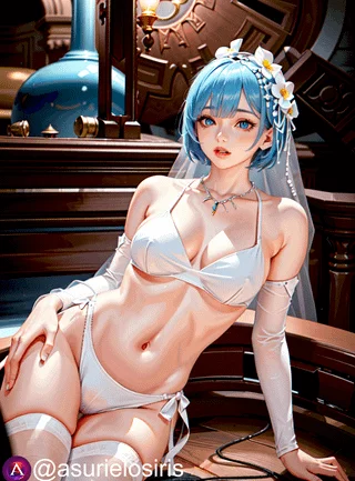 Rem ready for the wedding night