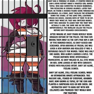 bad day made even worser [Femdom] [no sex] [gender neutral pov] [bodyswap] [female] [prisoner][prisoners_female] [Confession] [Girl] [Building Up Into Sex] [First Person POV] [Artist: bigdad] [Edit] [Femsub] [Prison] [captions]