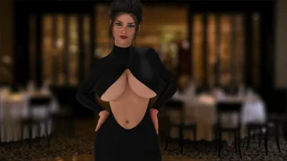 Dinner with Mom, and she wears THIS