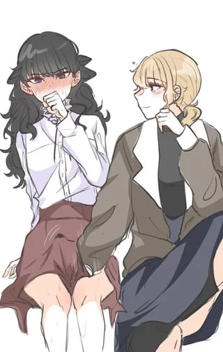 W-Wait… what if someone sees us!