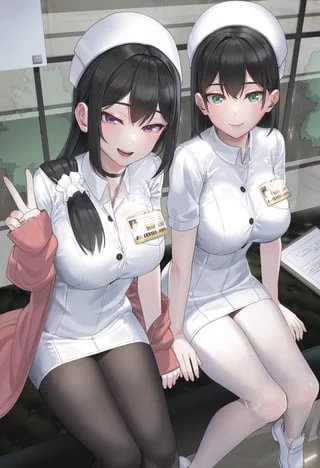 Nurses taking a break (kfrworks) [Original]