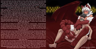 Hero fall in the trap of a obsesive manticore [Yandere] [Tailjob] [Monstergirl] [Ballgag] [scratches] [commision] | Art: Less