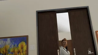 Hey? What are you peeking at over there?! (Marlis Studio) [Sugar Mom 2]
