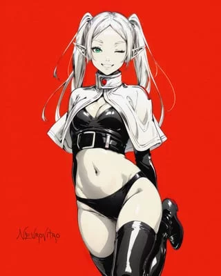 Frieren in Leather
