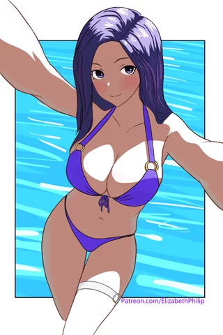 Pool Party Caitlyn (League of Legends [ElizabethPhilip0501]