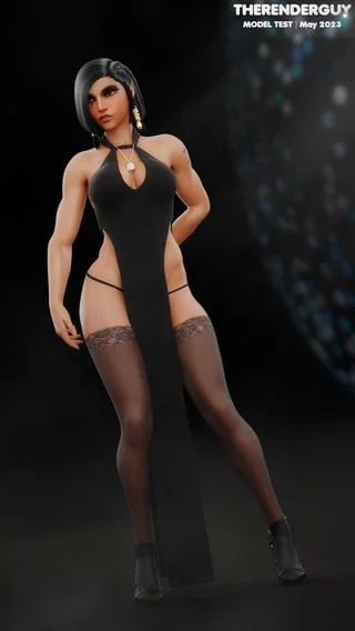 Pharah pinup (TheRenderGuy)[Overwatch]