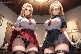 Tsunade and Ino Yamanaka