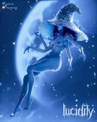 Ranni among the stars. (Lucidity) [Elden Ring]
