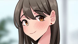Cute coworker's true face