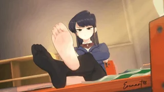 Komi's Feet [OC]