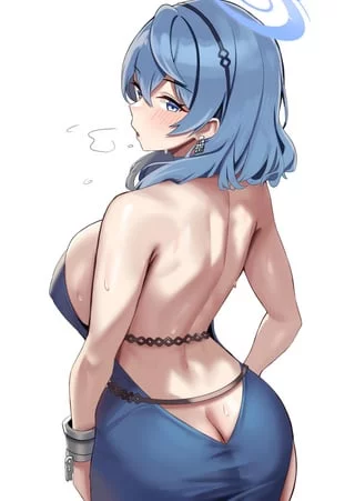 Ako in sexy dress [Blue Archive]