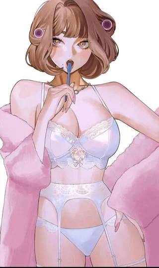 “What is it hunny? Mommy is getting ready for her date tonight~” (I wanna be your mom who ditches her date to have a good time with her son~)
