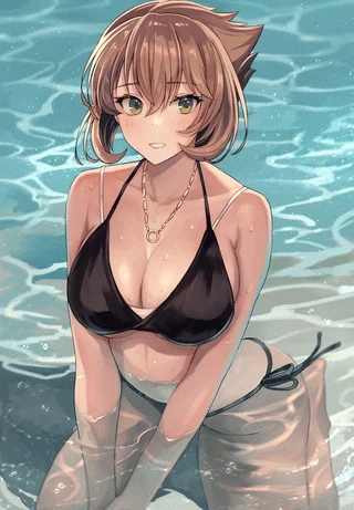 Swimsuit Mutsu [Kancolle]