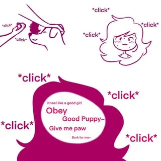 I-I think I need to get home… I-I’m feeling… things… (I want to be her, the sexy, petplay crazed slut that’s constantly in subby space~)