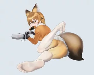 Ezo Red Fox (Kemono Friends) [Artist: b11mech]