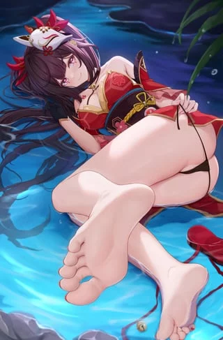 Sparkle's feets [Honkai: Star Rail]