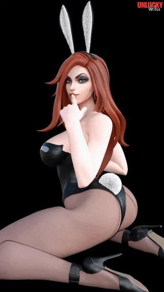Bunny Miss Fortune (UnluckyWrites) (OC)