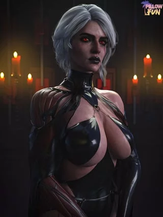 Evil Ciri (PillowFun) [The Witcher]