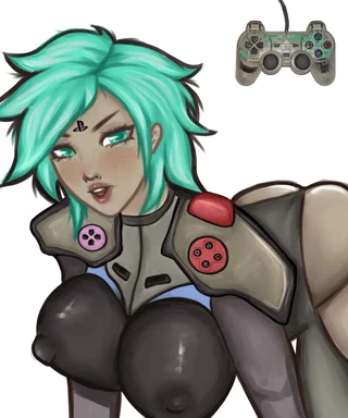 [PS1 Joystick Waifu] (Zeurita)