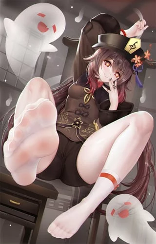 Hu Tao (Genshin Impact) [Artist: mikarusuya]