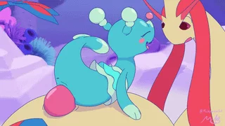 Passionate Brionne bouncing! [M/F] (by @MuzzzzzArt) Watch till the end for the fun part!