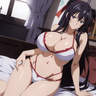 Sexy pose (Akeno, High School)