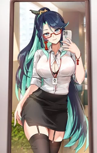 I want to be her, your boss that sends... less than professional photos of herself~