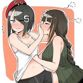 “I-I’ll already told you…! I’m… I’m not into girls!” My best friend confessed to me about a week ago. I told her I wasn’t into girls, but ever since, she’s been getting really handsy with me… a-and I’m starting to think I… I might be into her?