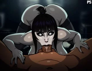 Scary Goth Blowjob (pumpkinsinclair)
