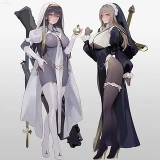 Body Stocking Nuns