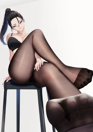 Legs Crossed [Artist's Original]