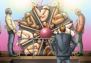 Wheel of holes