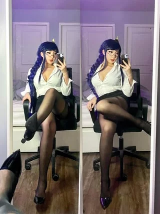 Office Lady Raiden (Xin) [Genshin Impact]